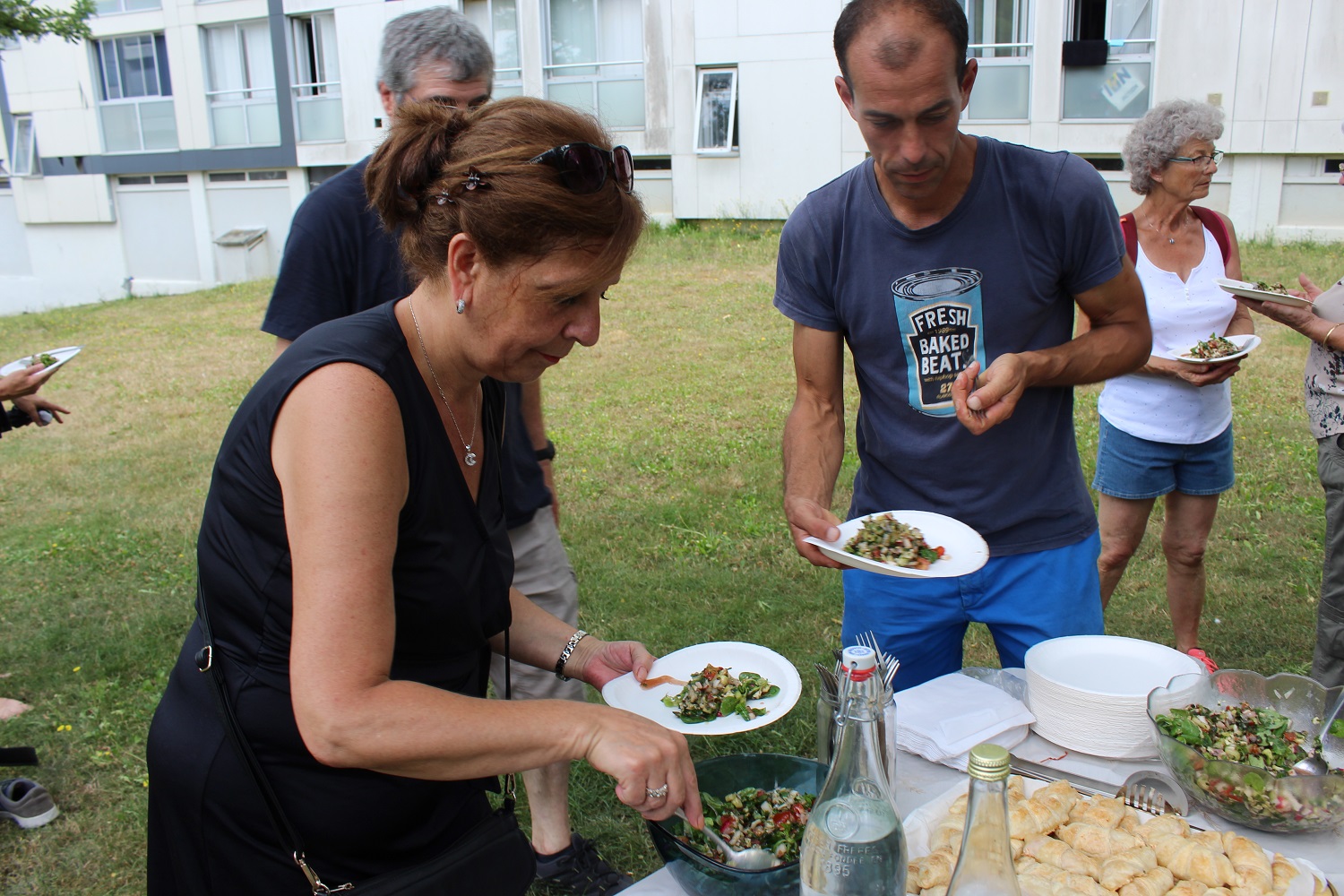 Zeina a preparé un fatouche libanais