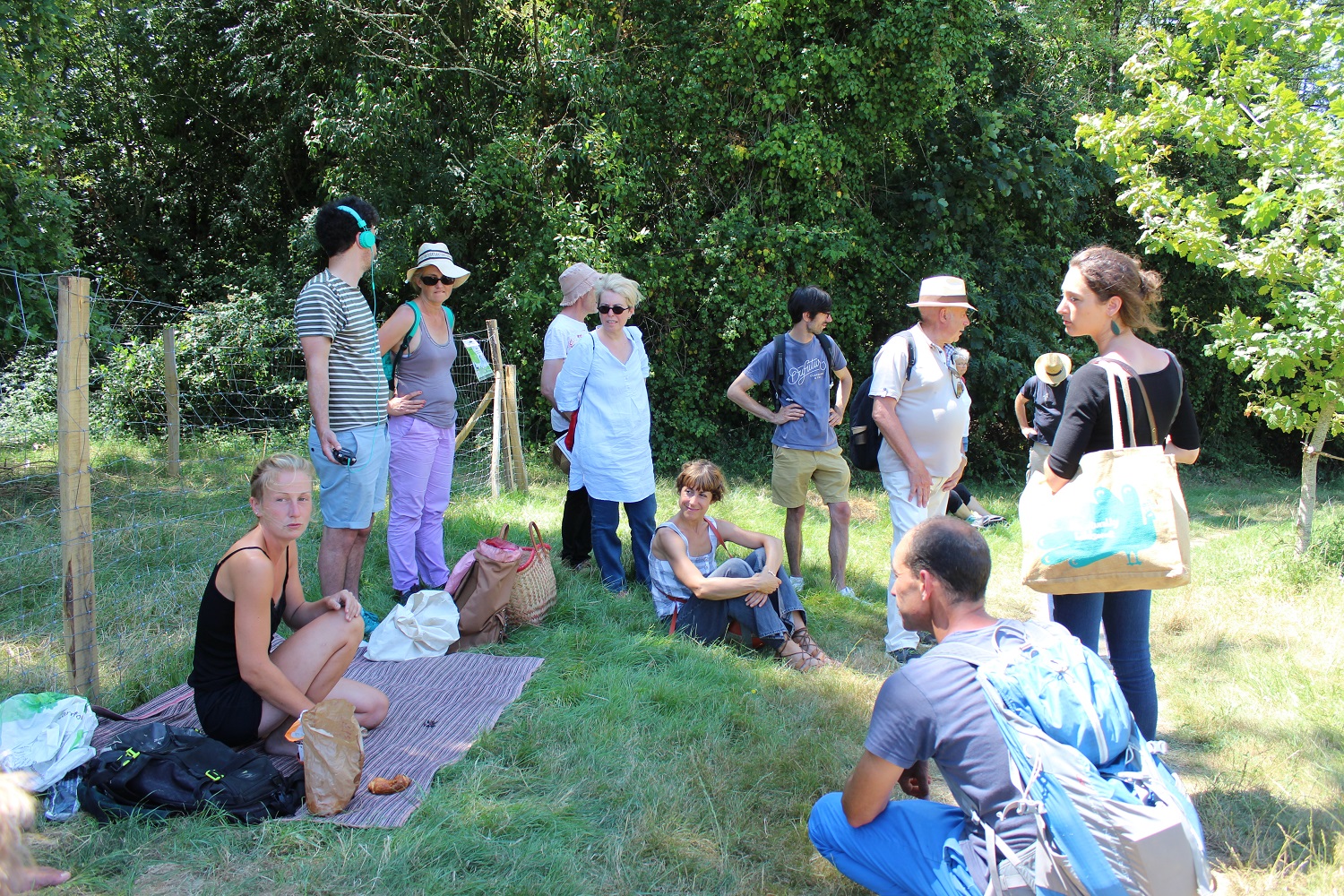 Rachel, la bergère, racontant son activité