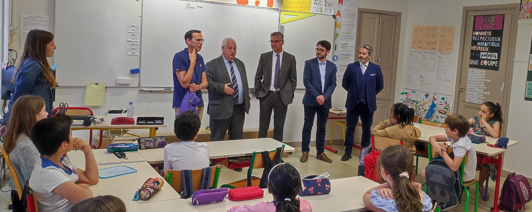 Rencontre avec les élèves de Camille Maumey