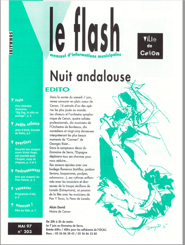 Une du Flash mai 1997