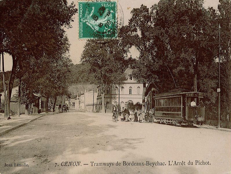 avenue carnot carte postale ancienne