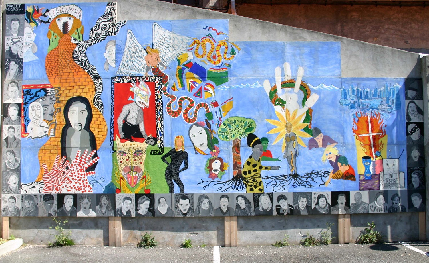 fresque de 2005
