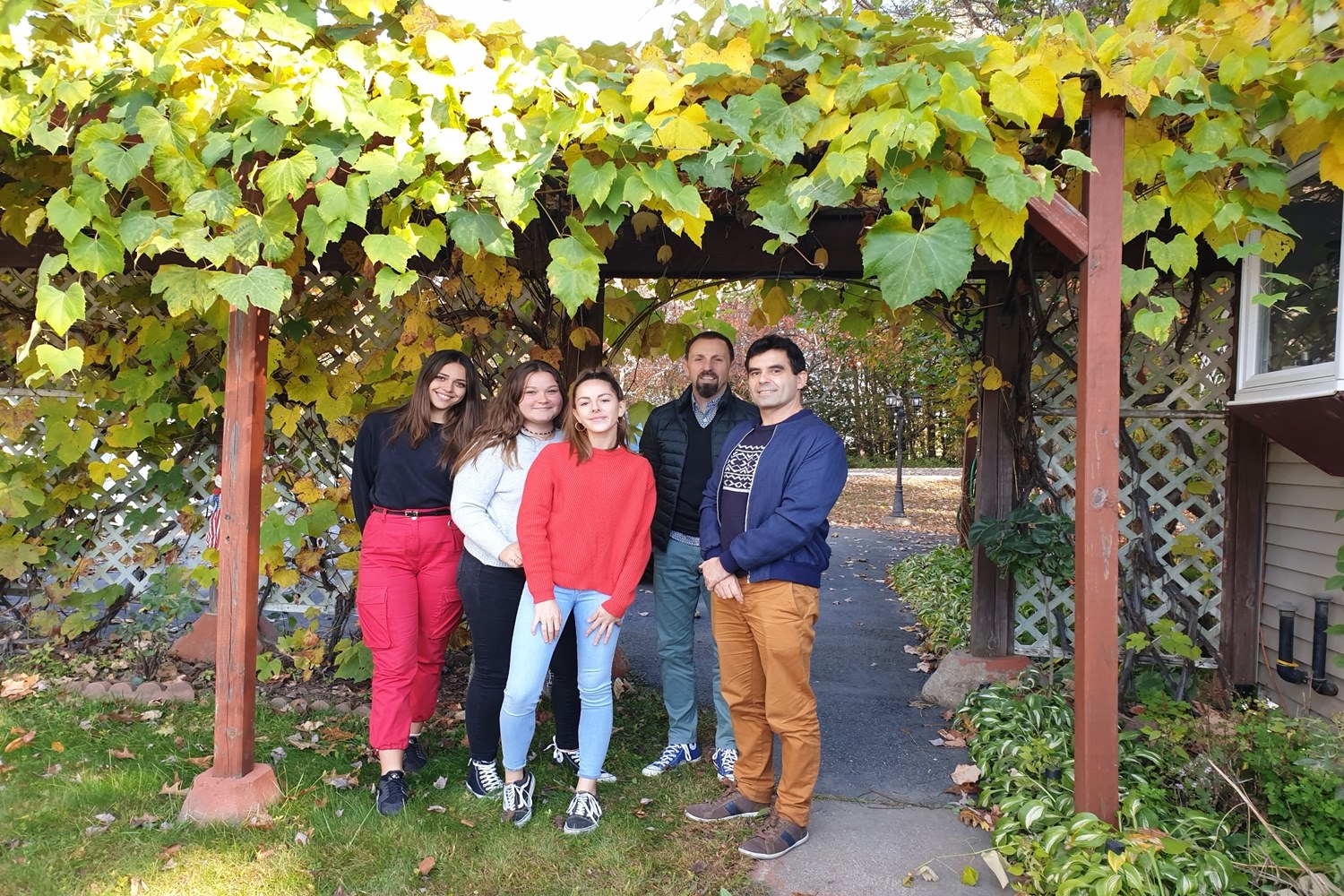 Première balade avant de se rendre au lycée 