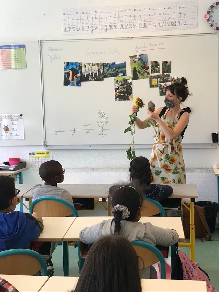 intervention à l'école Michelet