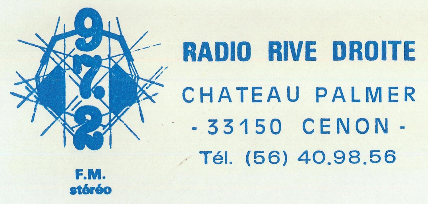 sticker radio rive droite