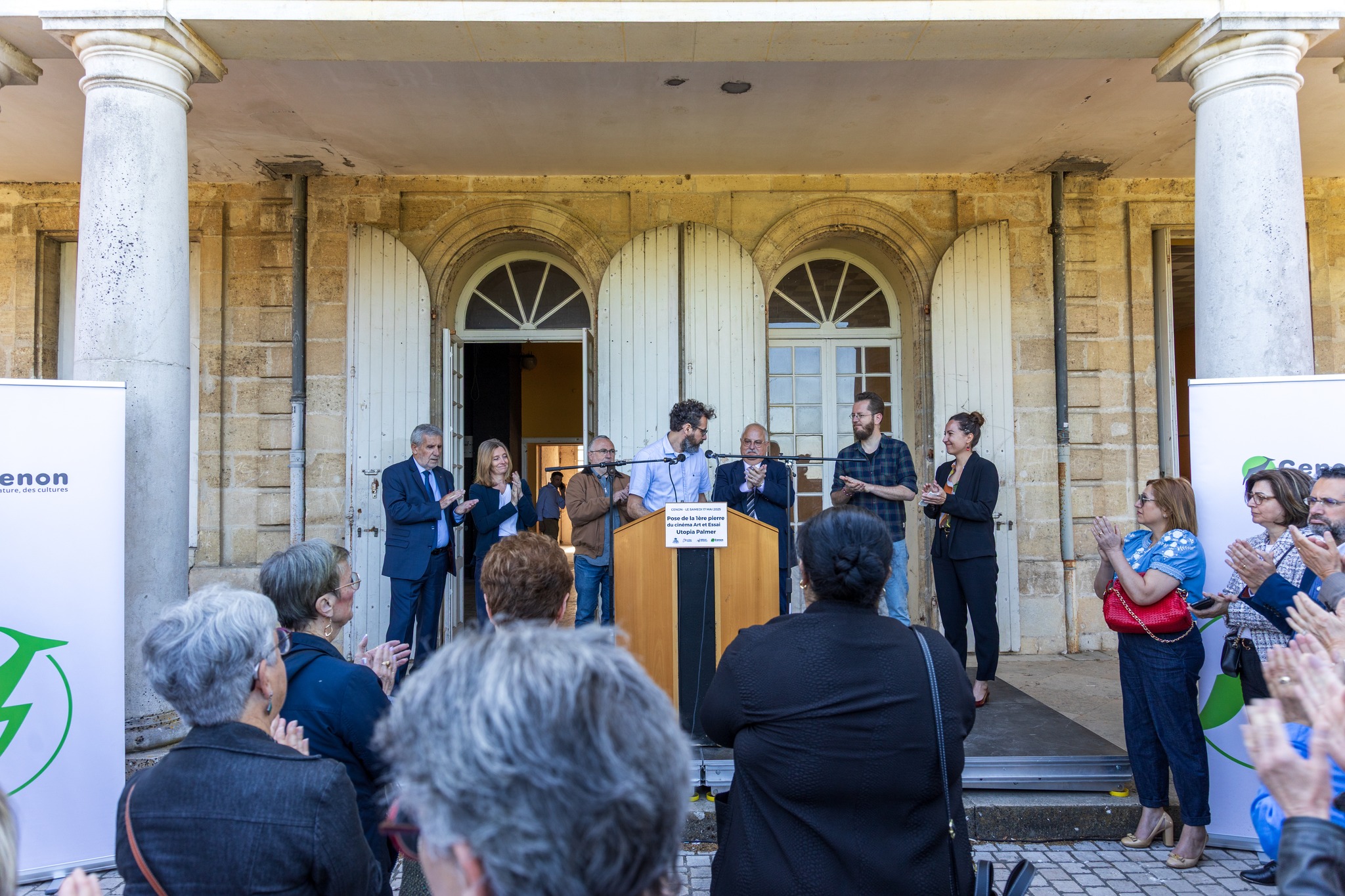 Cérémonie de pose de la première pierre