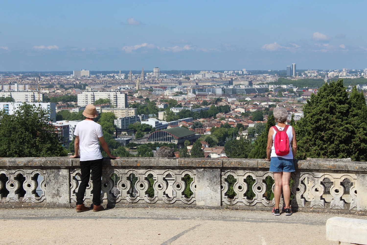 point de vue depuis le cimetière Saint Romain