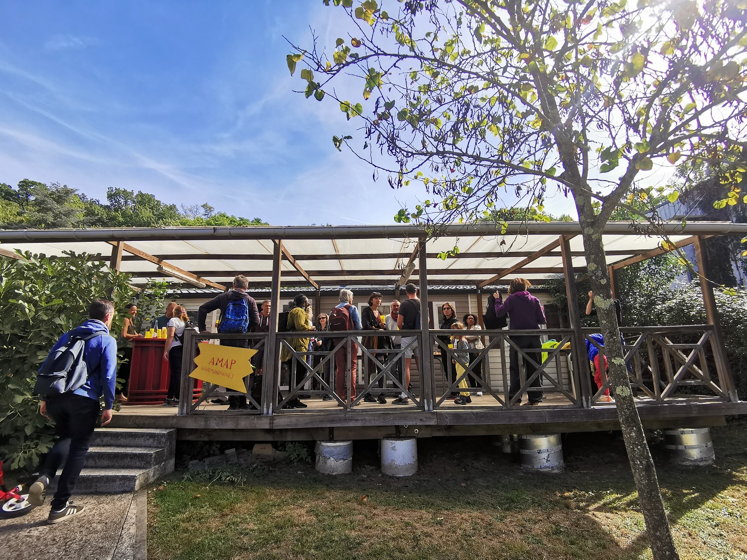 A l'AMAP Les Gourmandignes