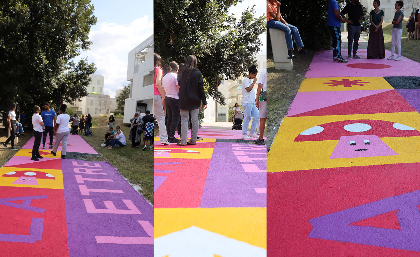 les différentes parties de lœuvre 