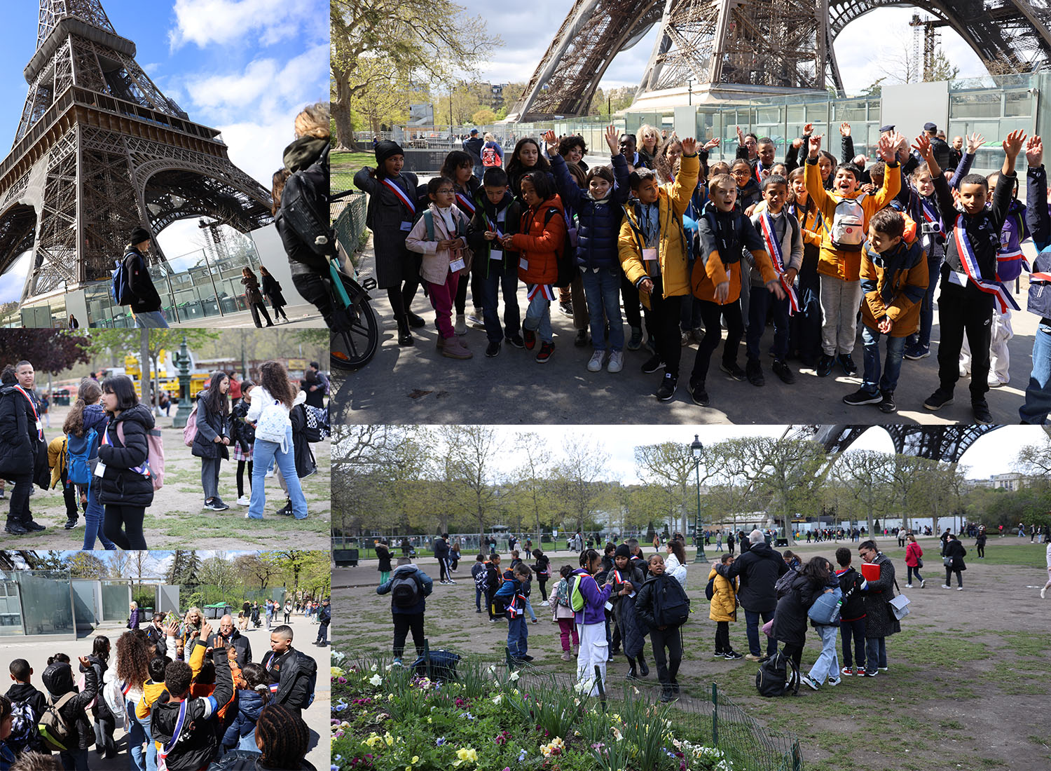 au enlentour de la Tour Eiffel