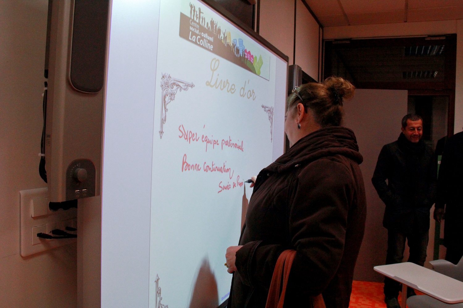 inauguration du centre social