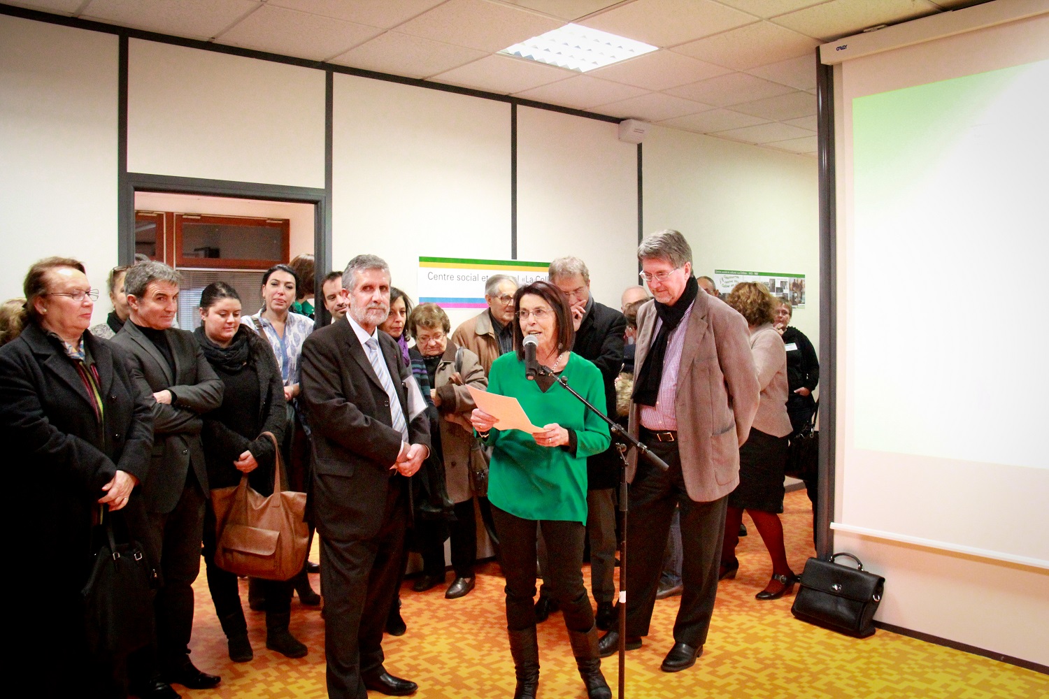 inauguration du centre social