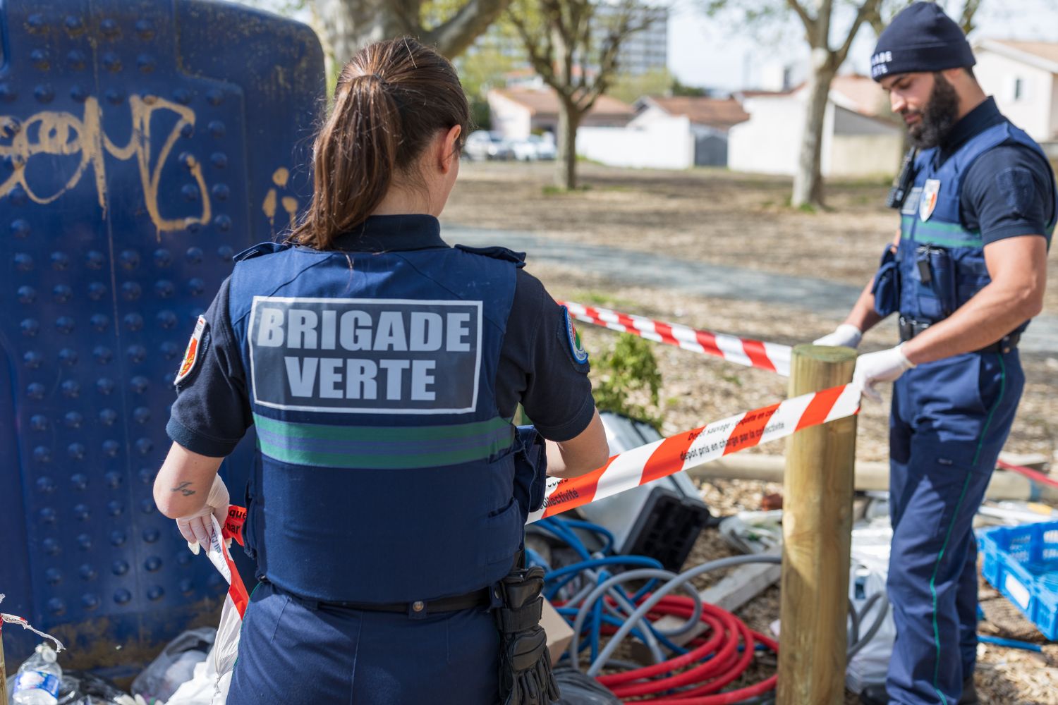 brigade verte Cenon en intevention