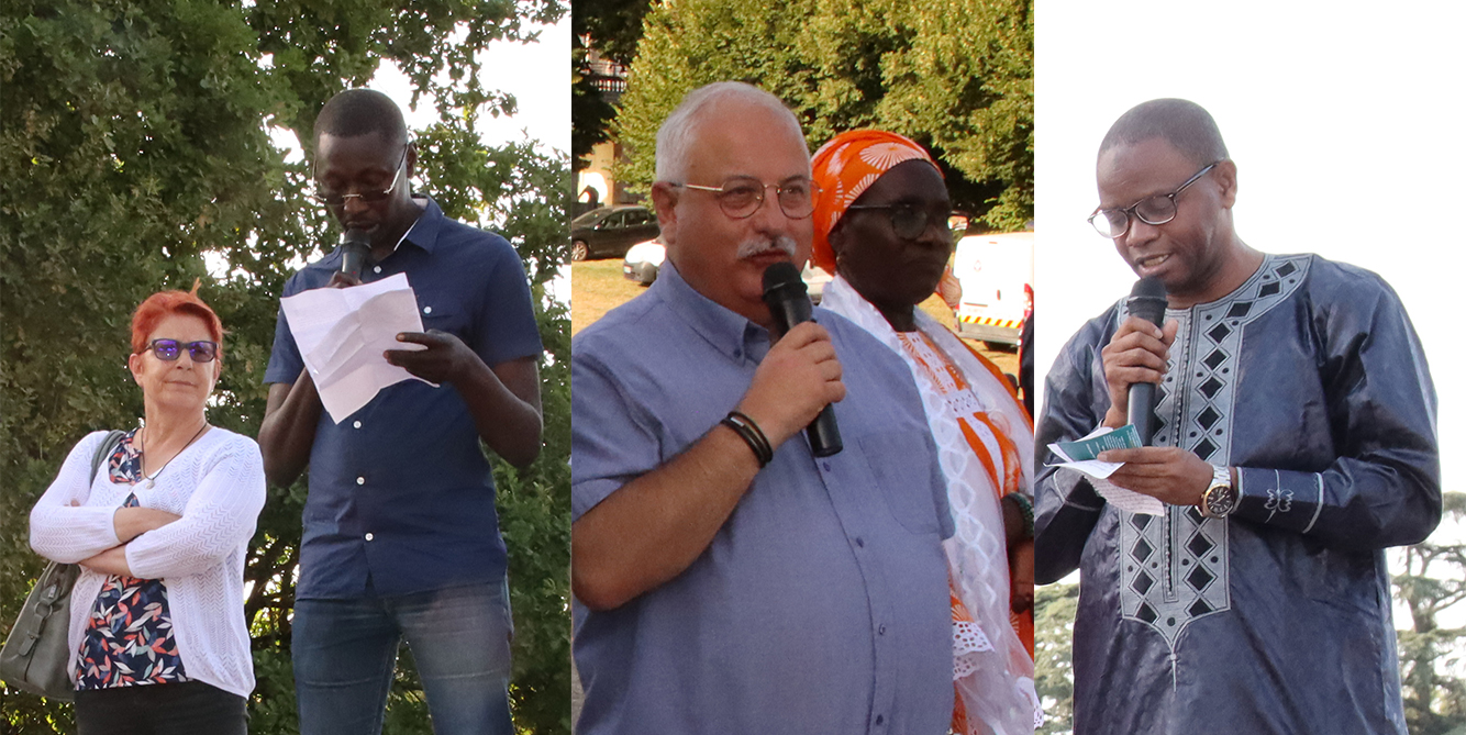 Discours Présiden UTSF, Maire de Cenon Consul Général Sénégal Bordeaux 