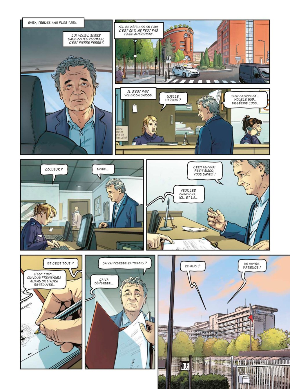 Flic à la PJ : tout démarre du vol de la voiture de Pierre Perret...