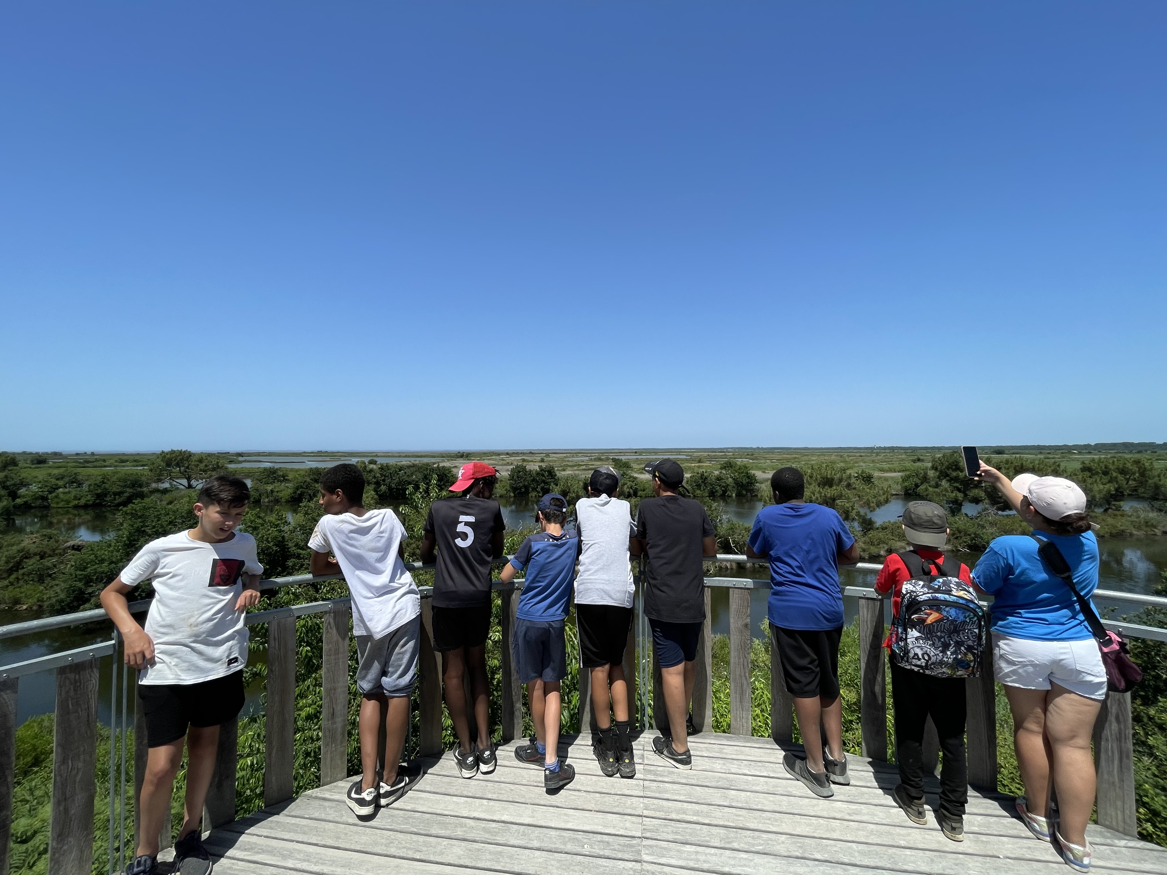 Visite de la réserve ornithologique