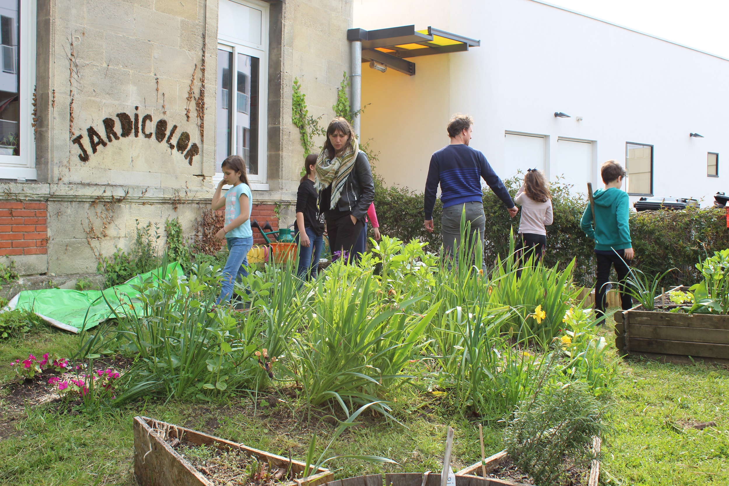 Le "Jardicolor" de l'école Camille Maumey a été inauguré en 2019