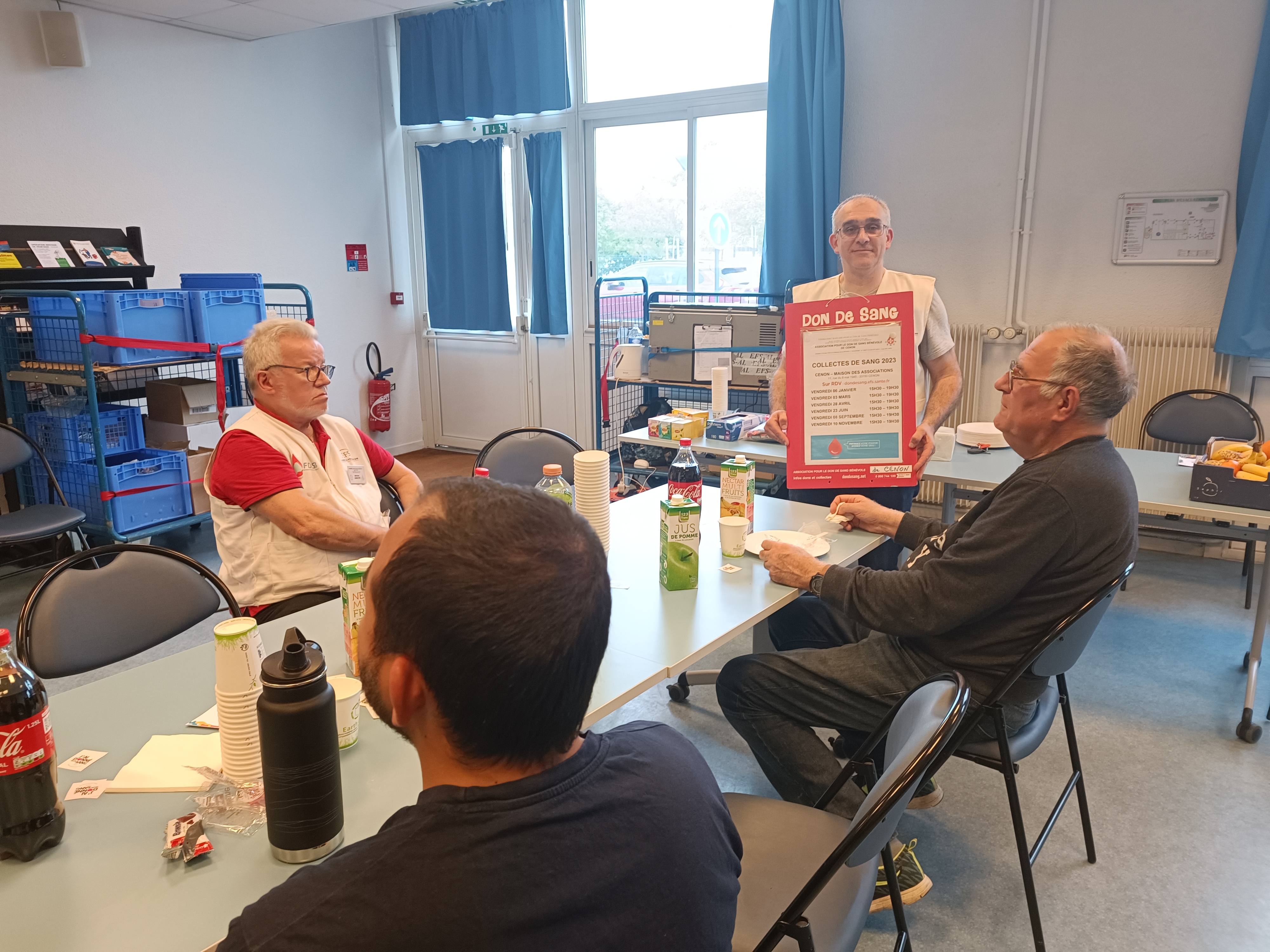 collation après prélèvement