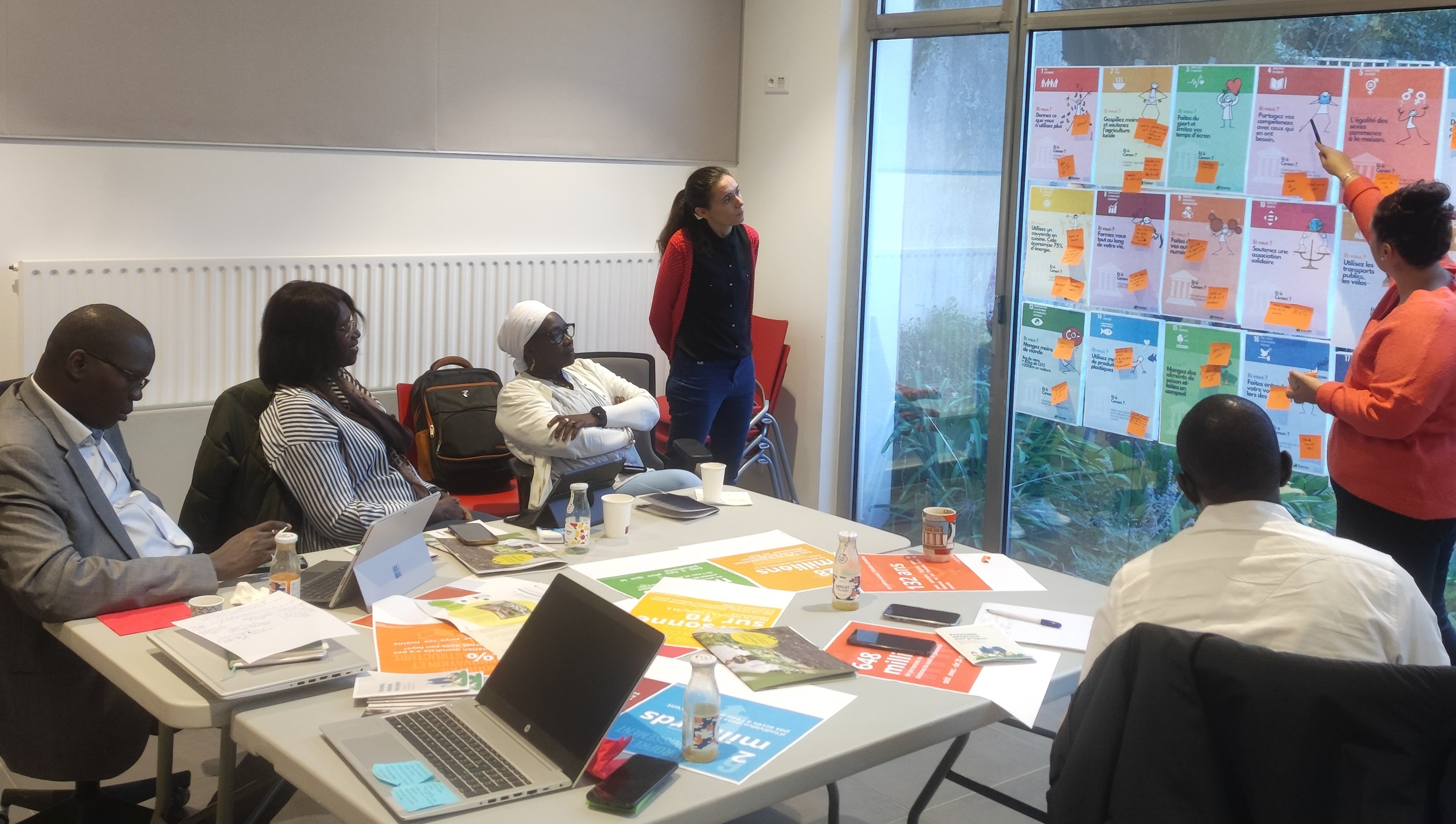 Création de la campagne d'affiche ODD