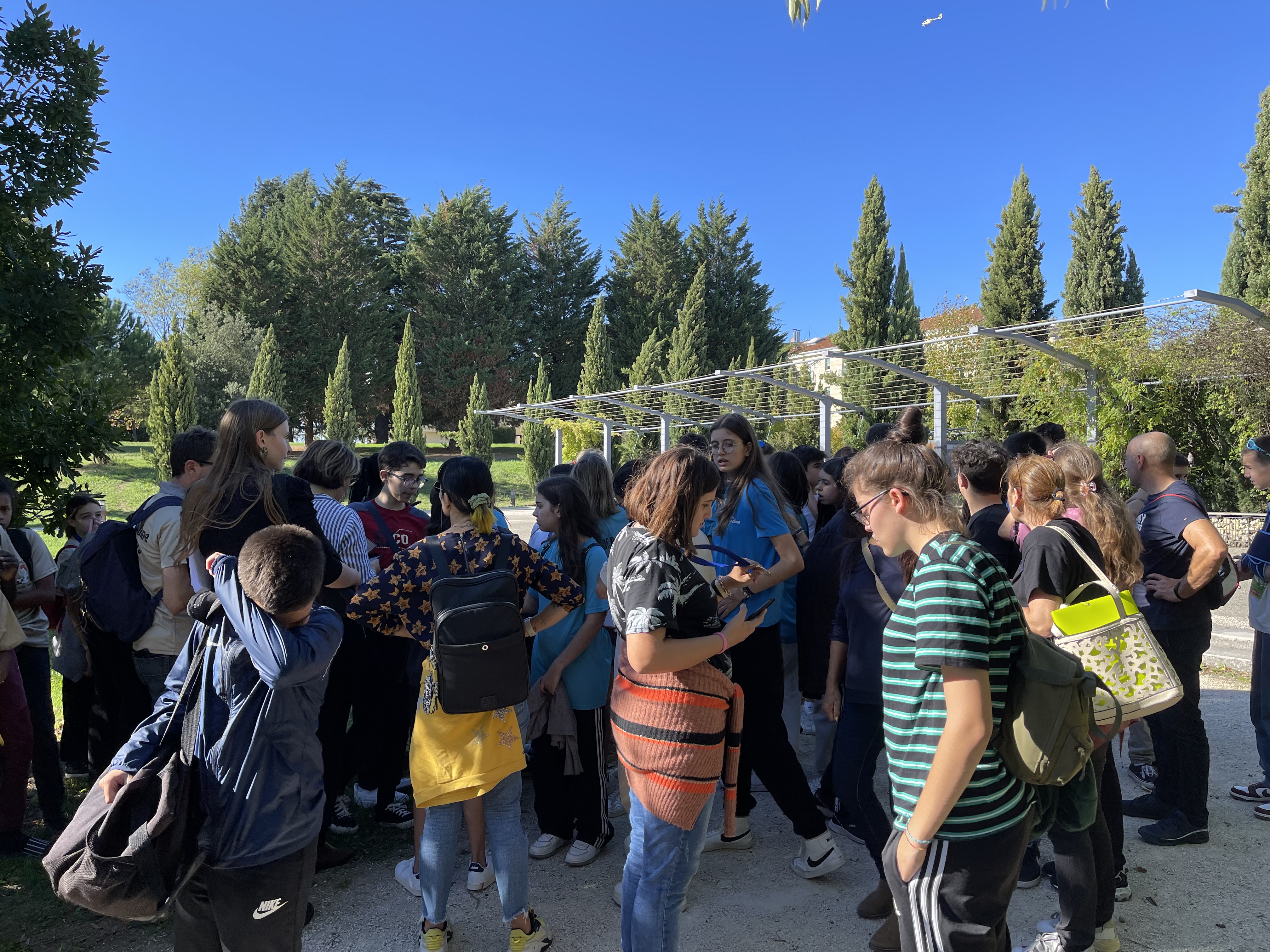 Point de départ de la chasse au trésor