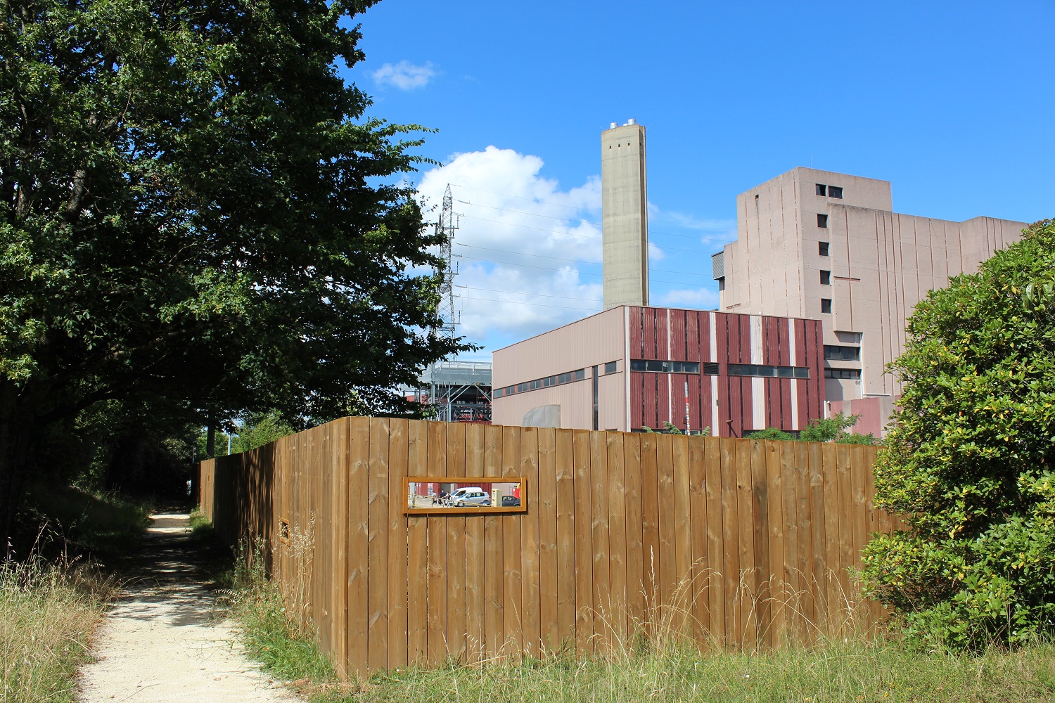 palissade pour jouer au montré - caché