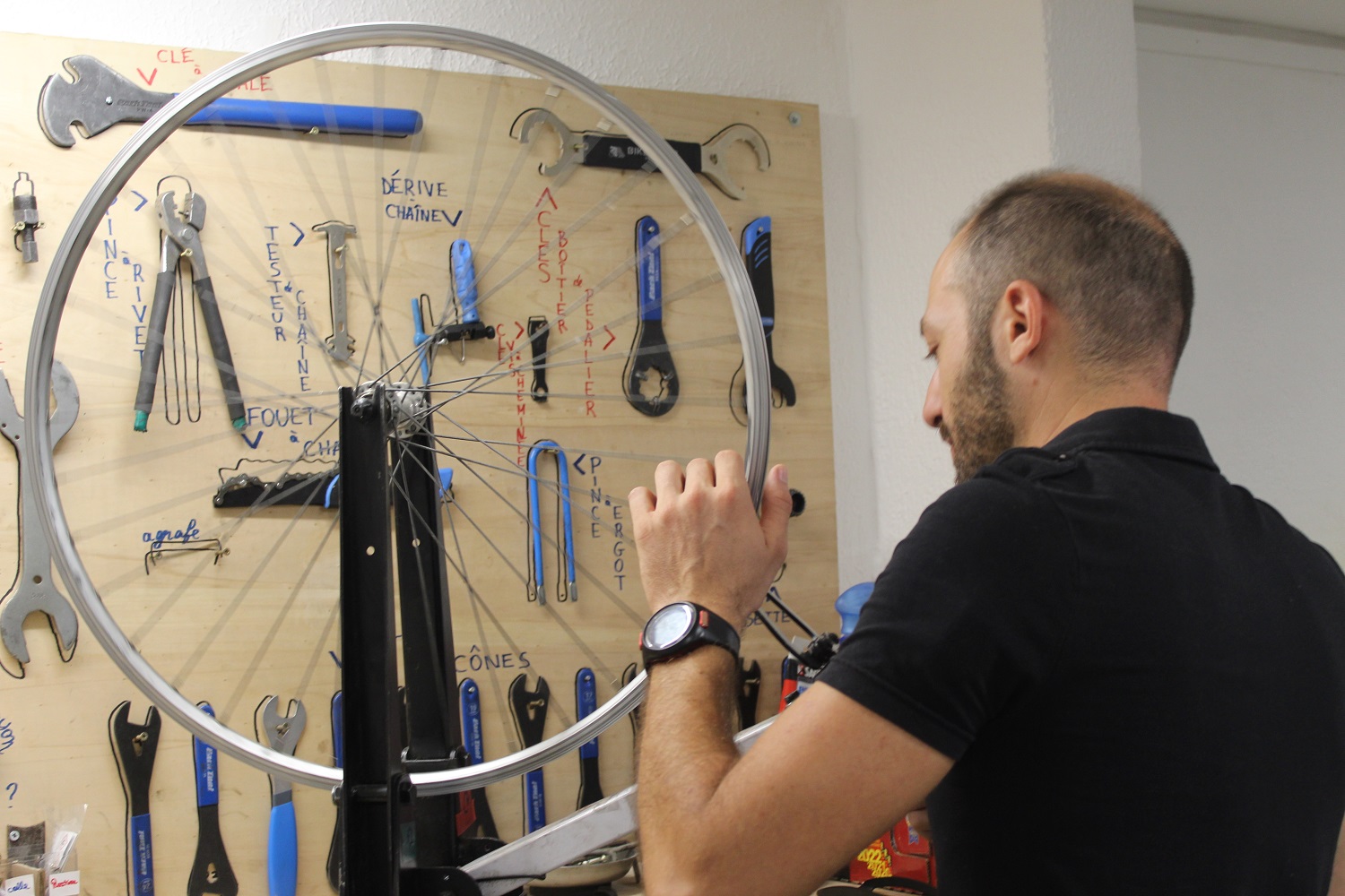 atelier de réparation