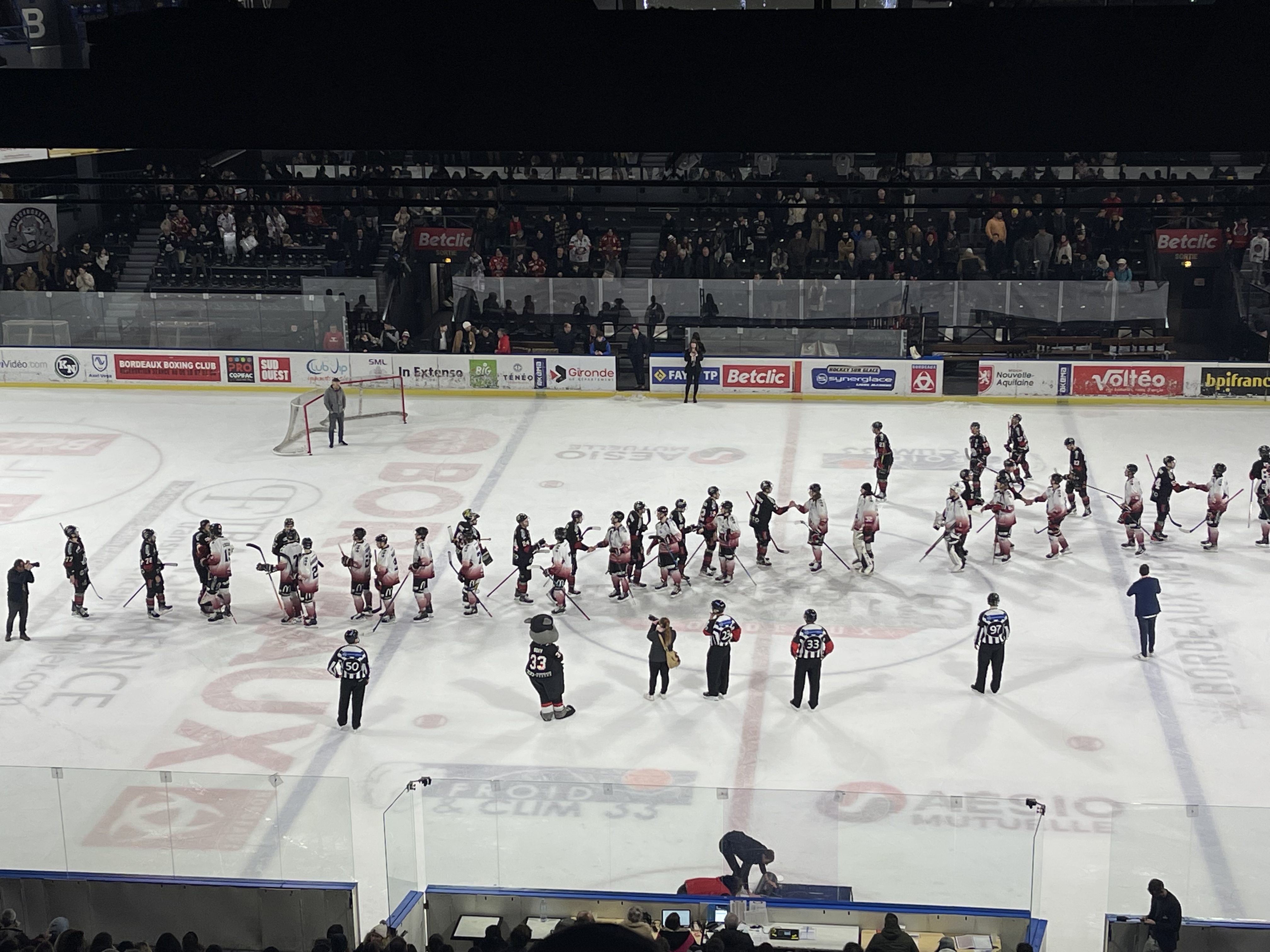 Les Boxers de Bordeaux contre les Scorpions de Mulhouse