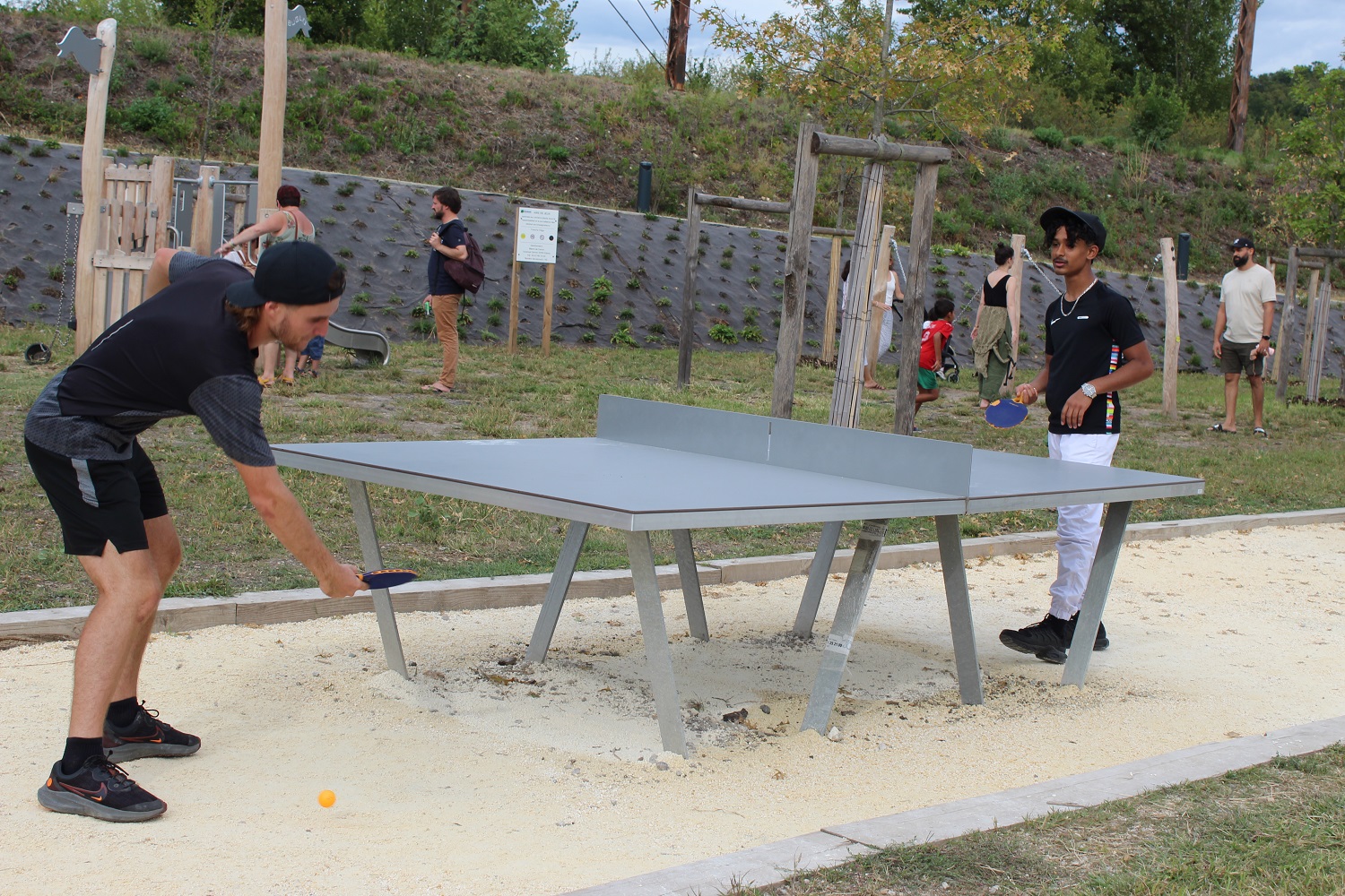 inauguration de la place de la Demi-Lune