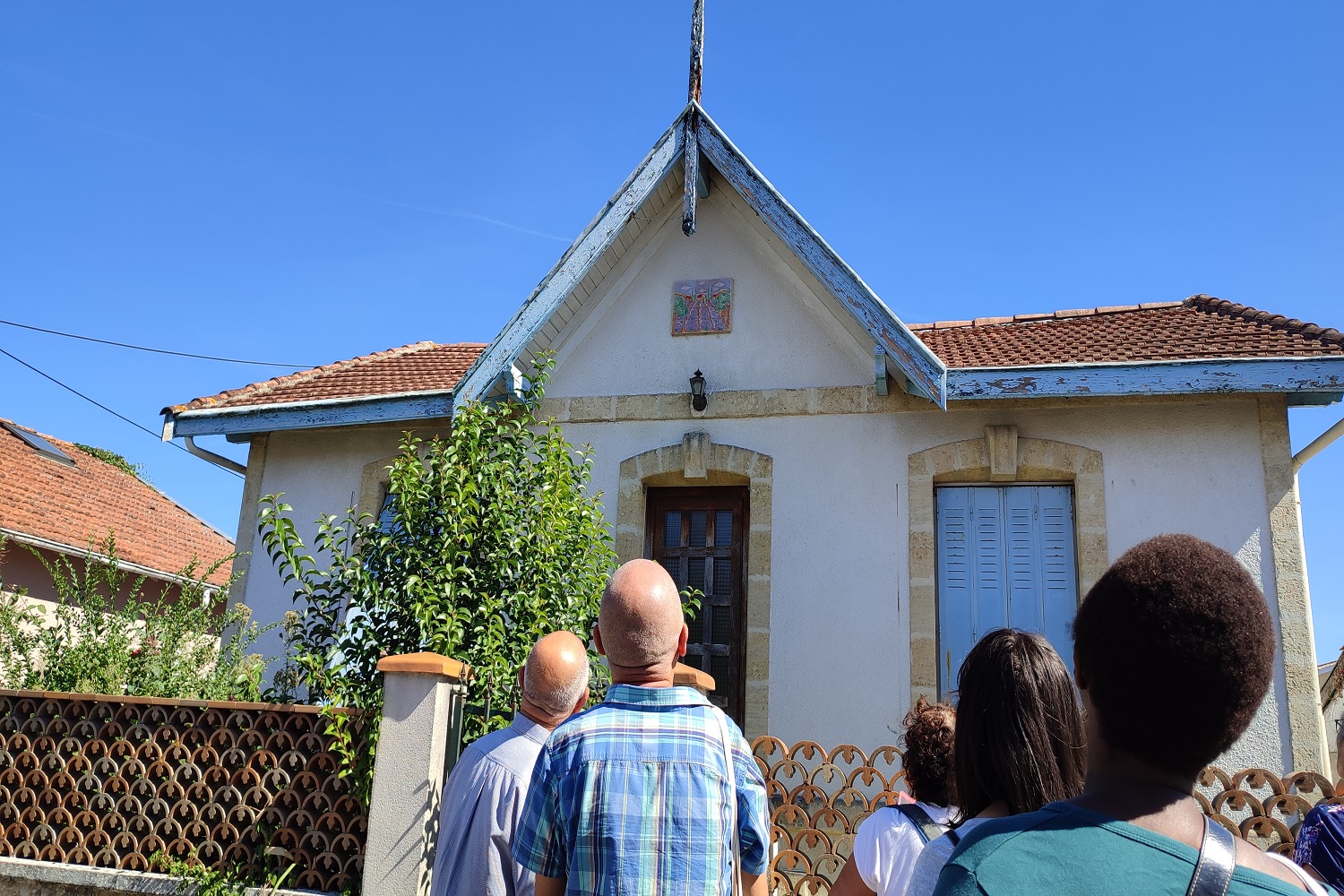 journées du patrimoine promenade urbaine 2022 sur le thème les cartouches 
