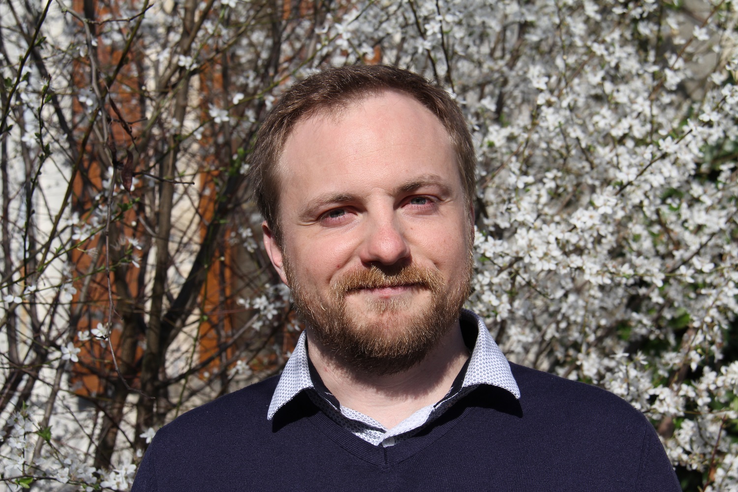 Julien Briton, responsable des espaces verts de Cenon