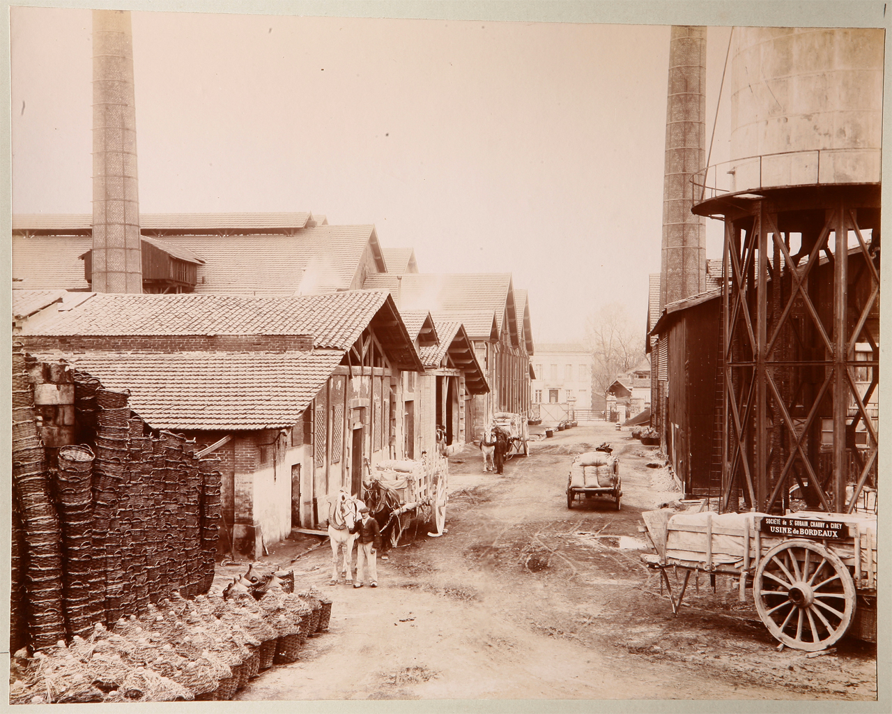 L’usine chimique Saint-Gobain de Bordeaux en 1900 -  © DR  Archives de Saint-Gobain