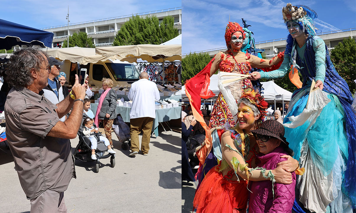 Interaction avec les habitants 