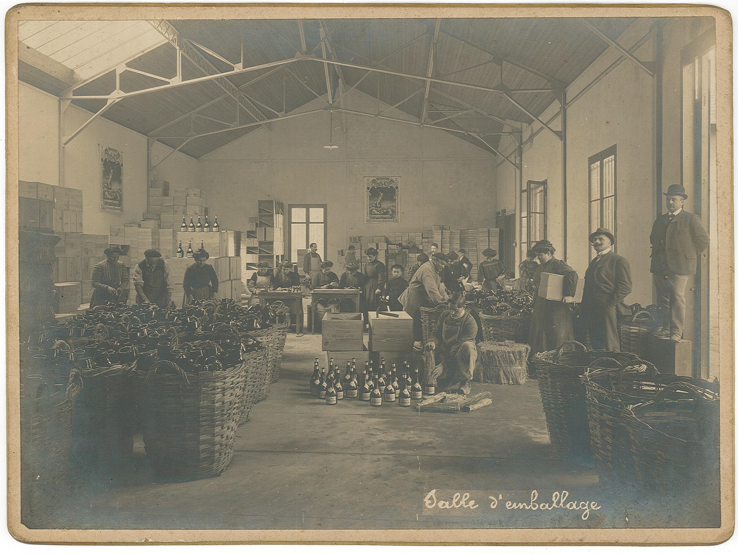 salle d'emballage début xxème 