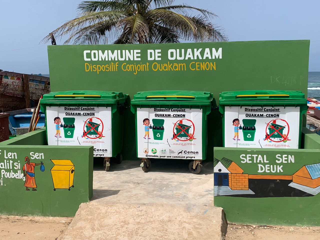 points de collecte à Ouakam