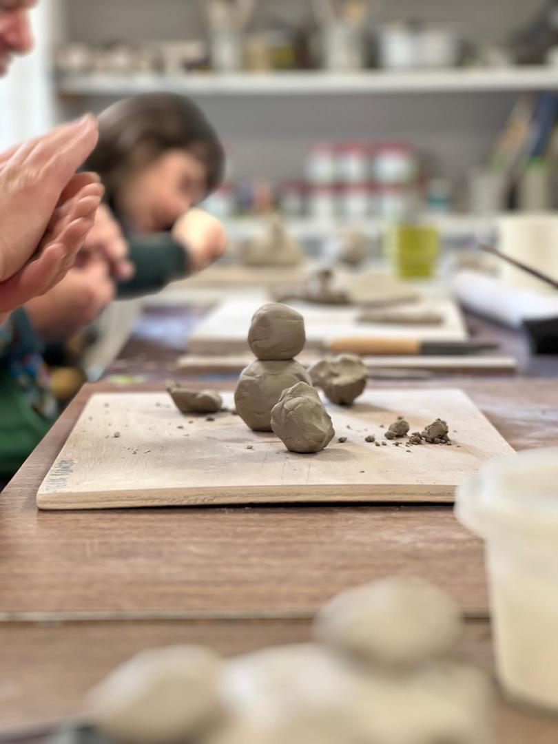 Sculptures en poterie