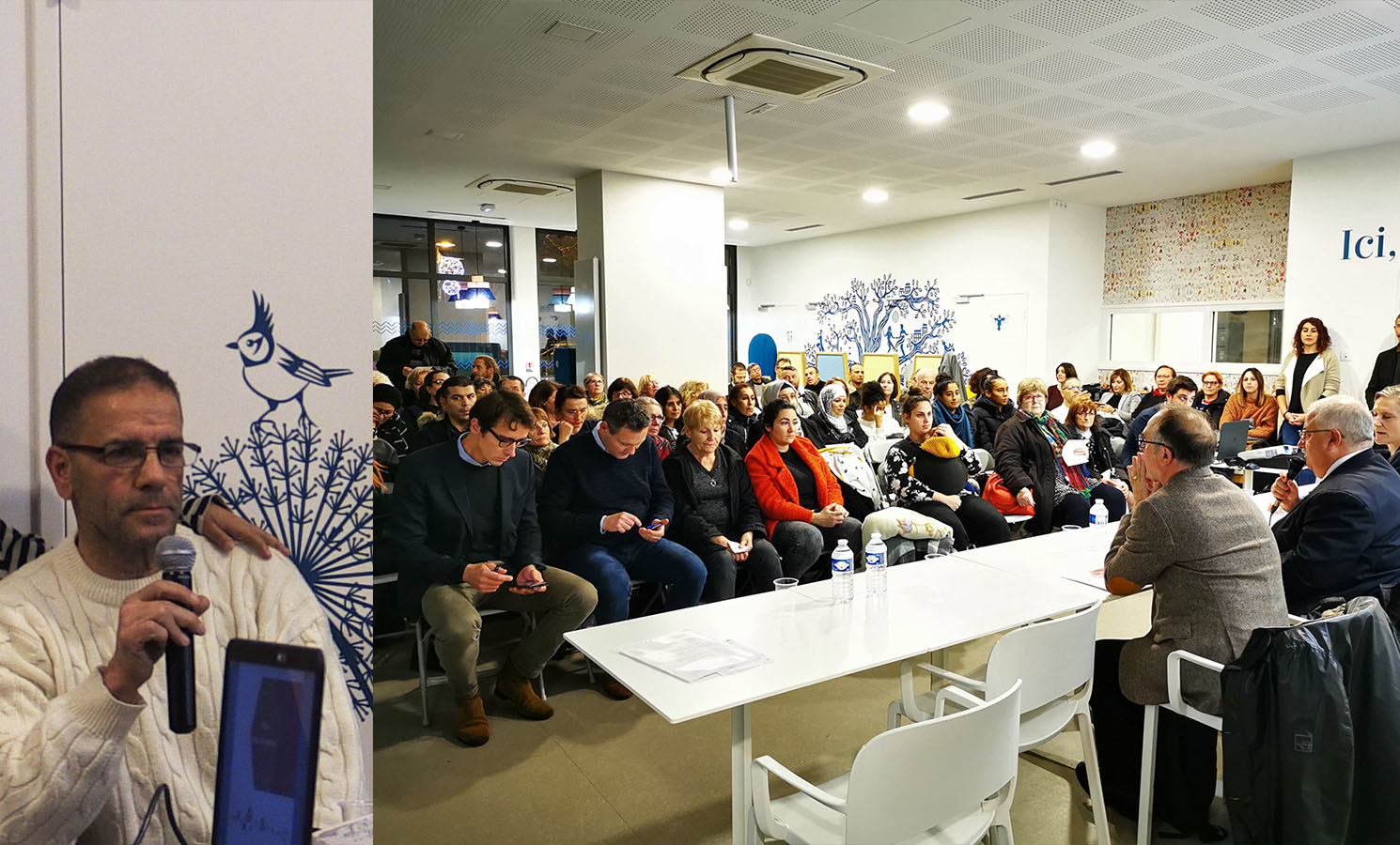 12 décembre 2019 : signature acte d'engagement pour le relogement des habitants