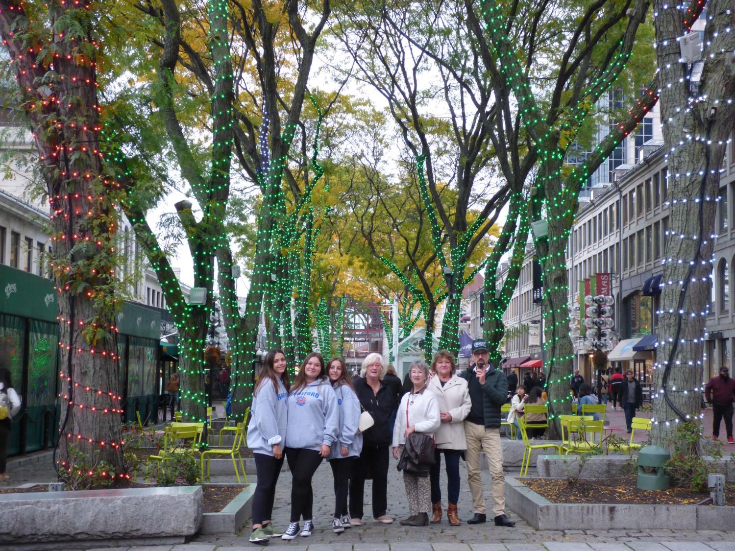 Dans les rues de Boston