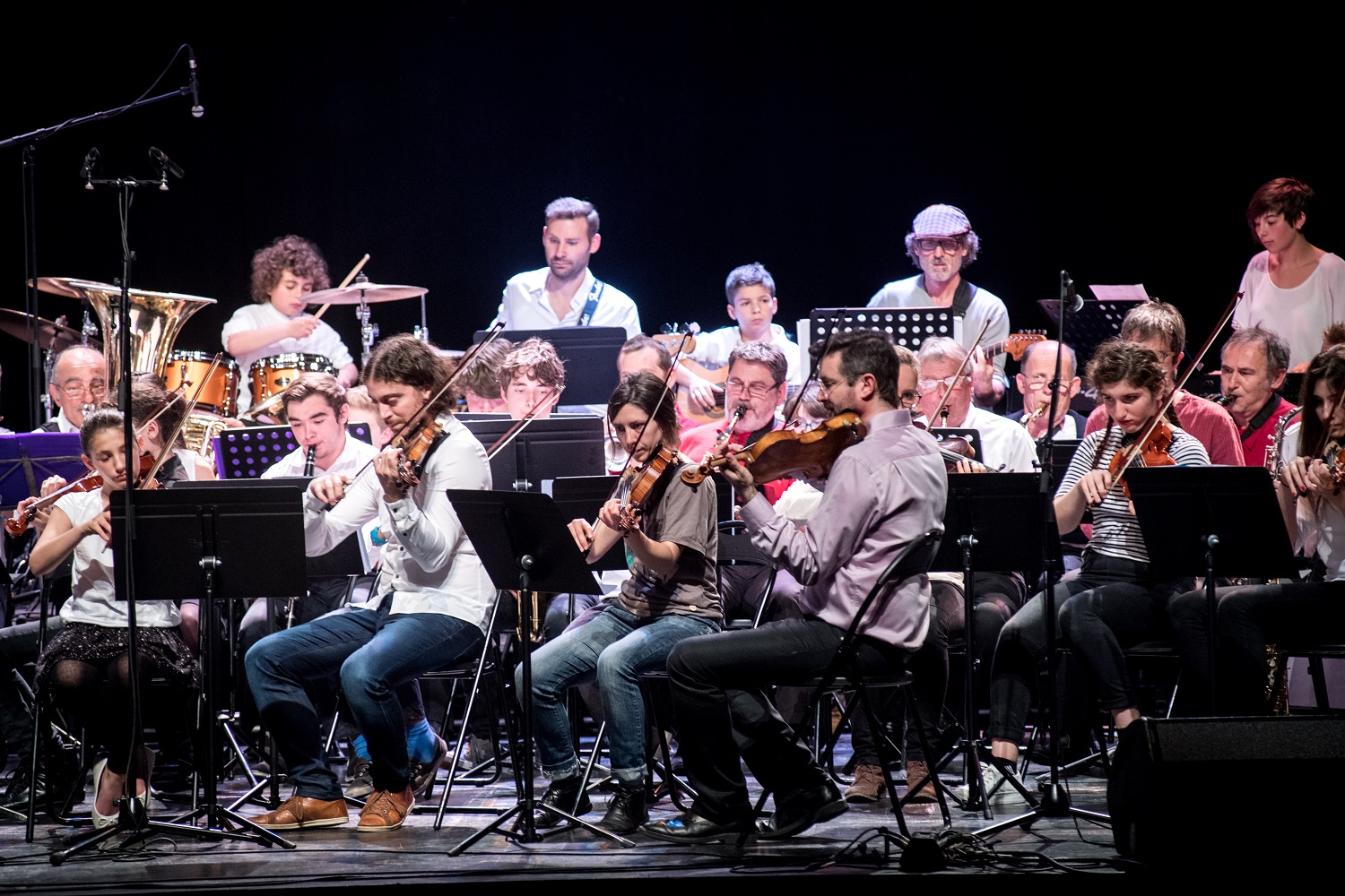 Dans les coulisses et sur la scène du Rocher de Palmer