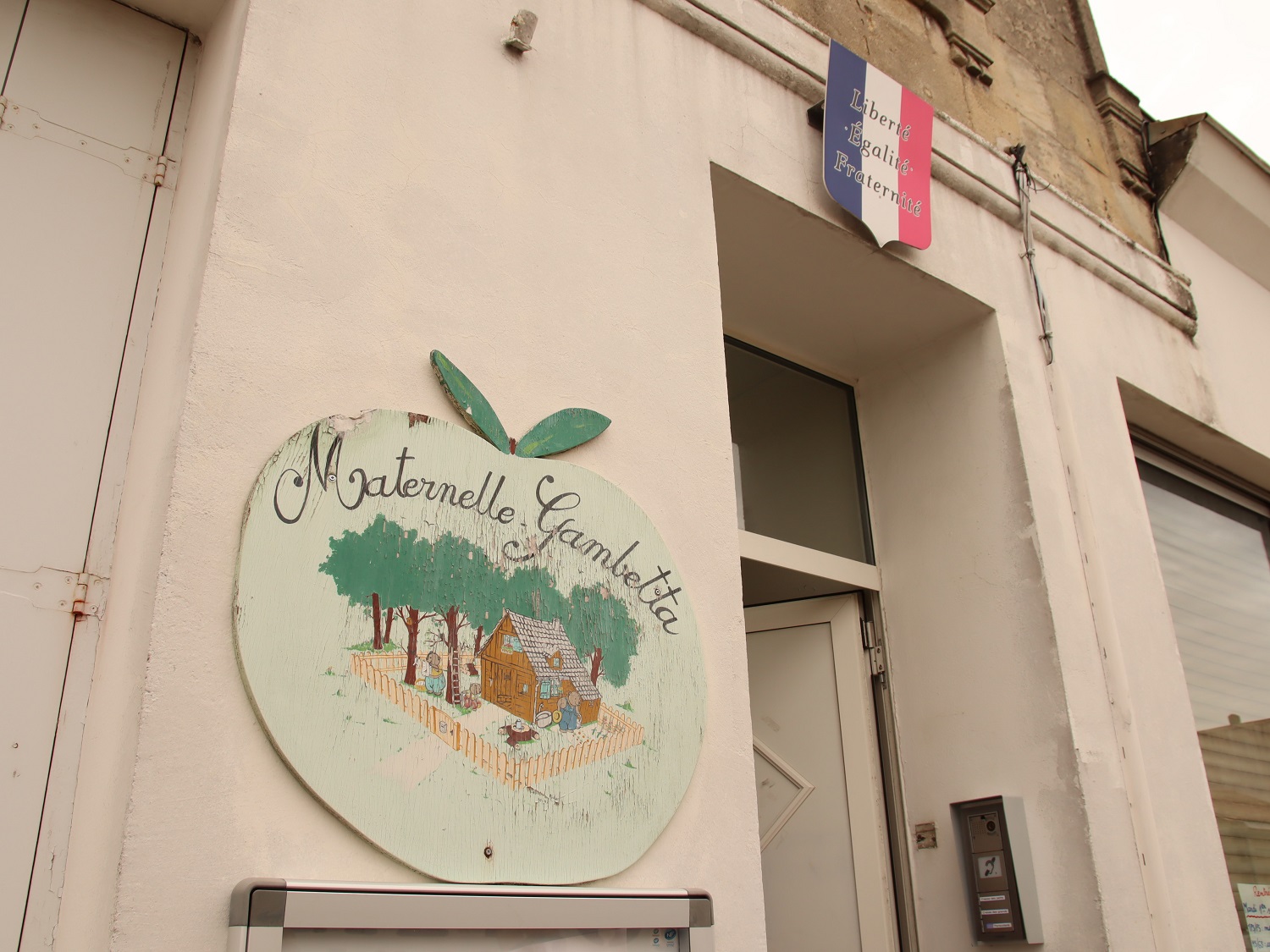 entrée de l'école Gambetta