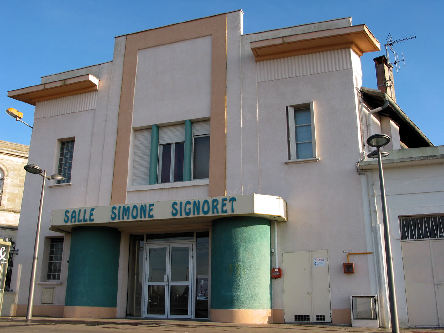 salle Simone Signoret en 1984