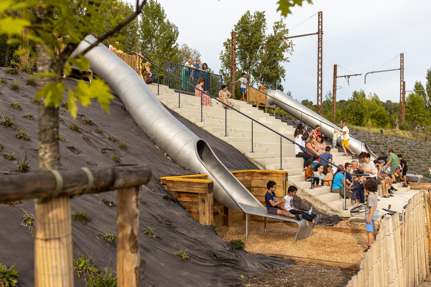 inauguration de la place de la Demi-Lune