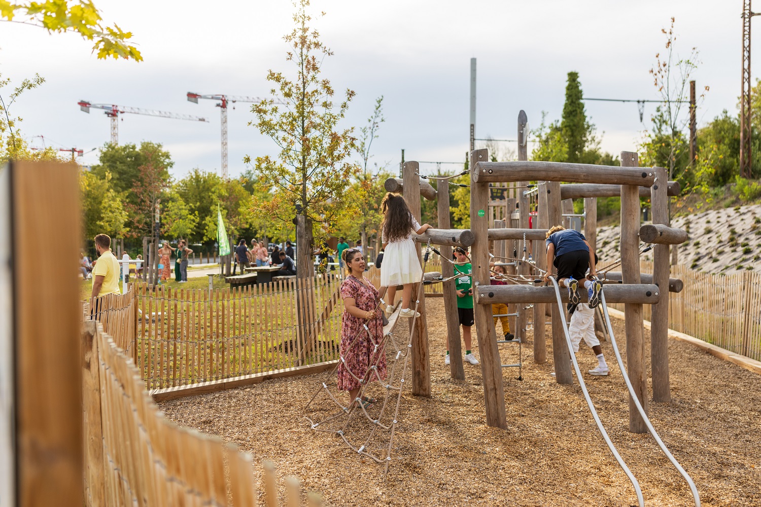 inauguration de la place de la Demi-Lune