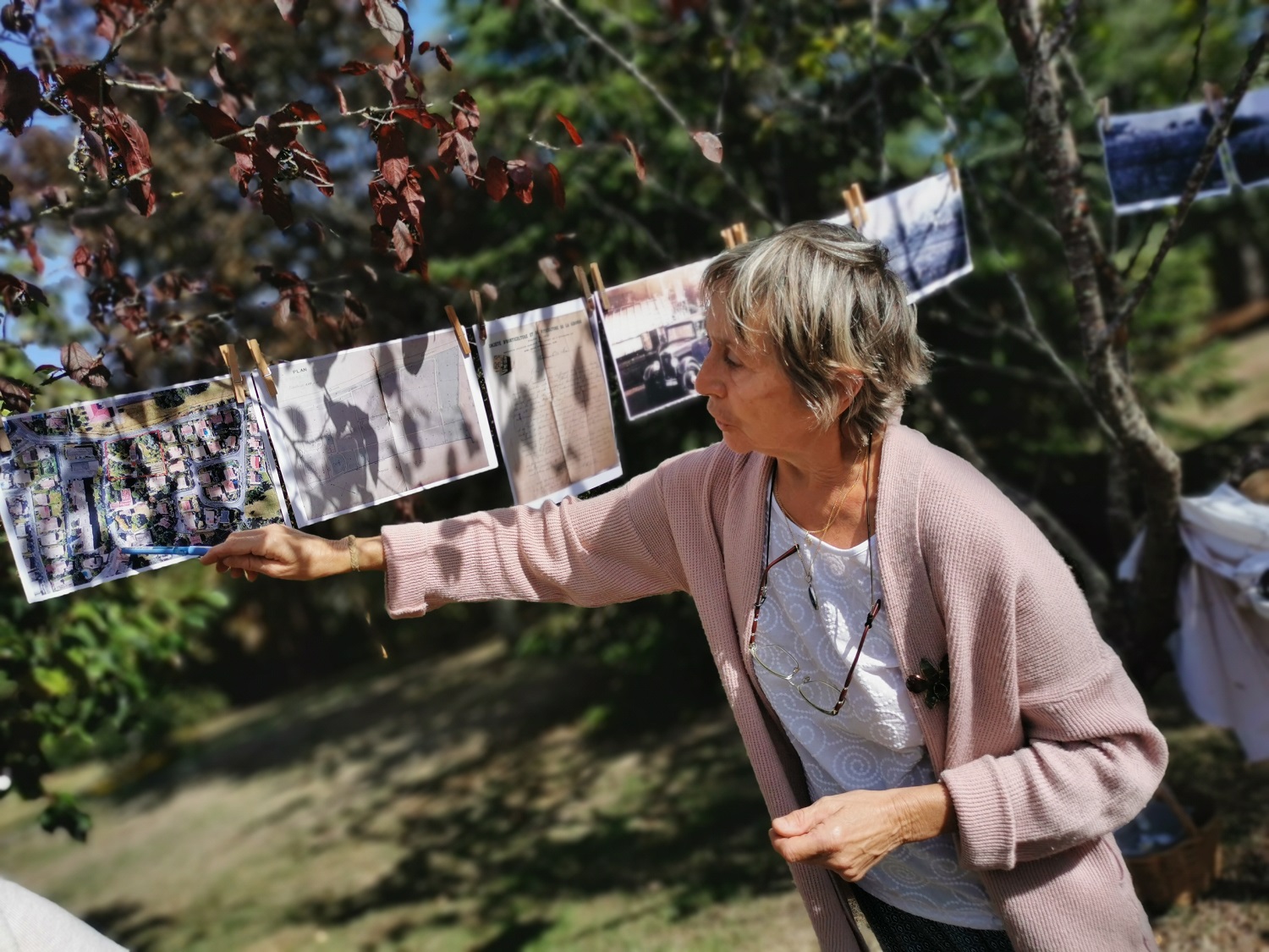 Mme Meilheurat, propriétaire de La Roseraie