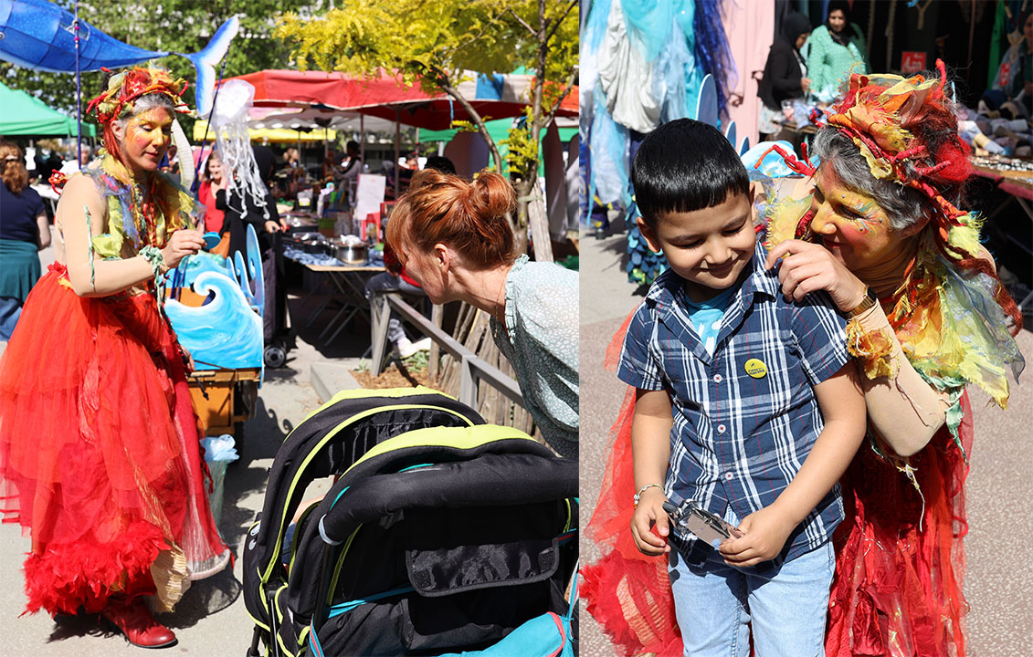 animation inauguration marche 