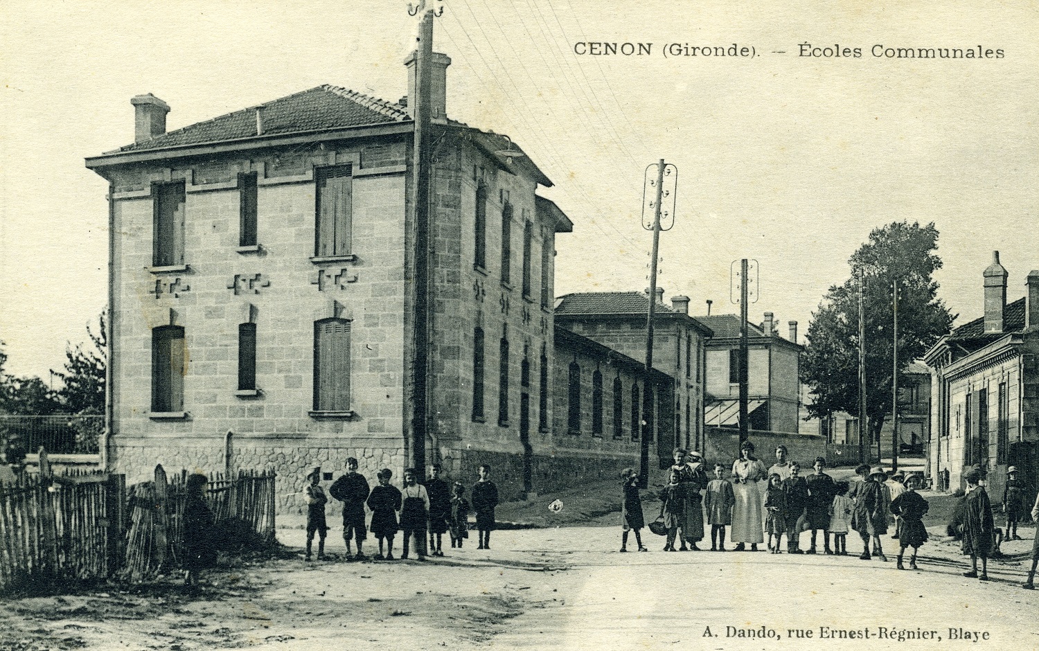 l'école Camille Maumey fin XIXème