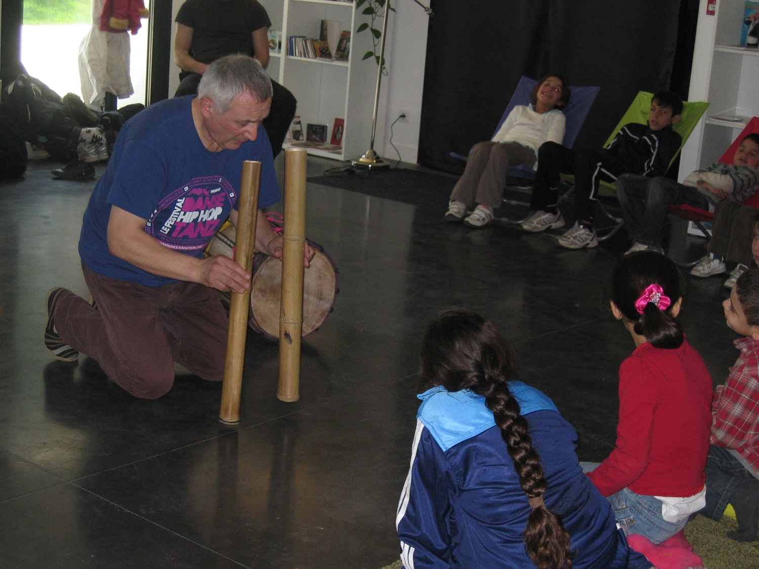 rencontre avec un artiste