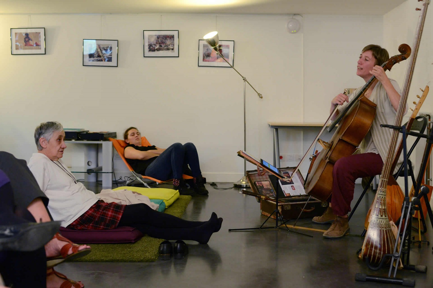 rencontre avec un artiste