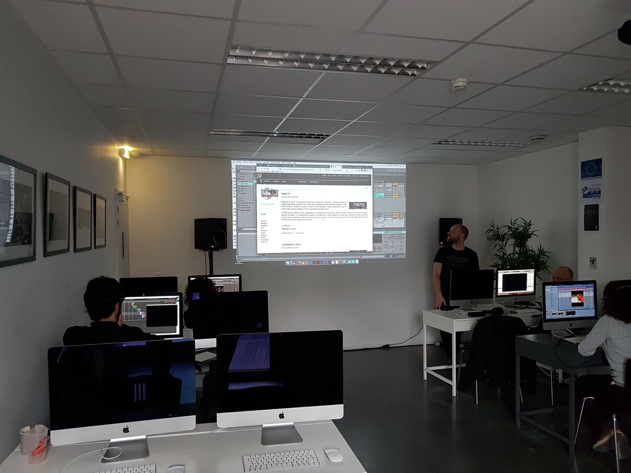 la salle de formation du Rocher de Palmer