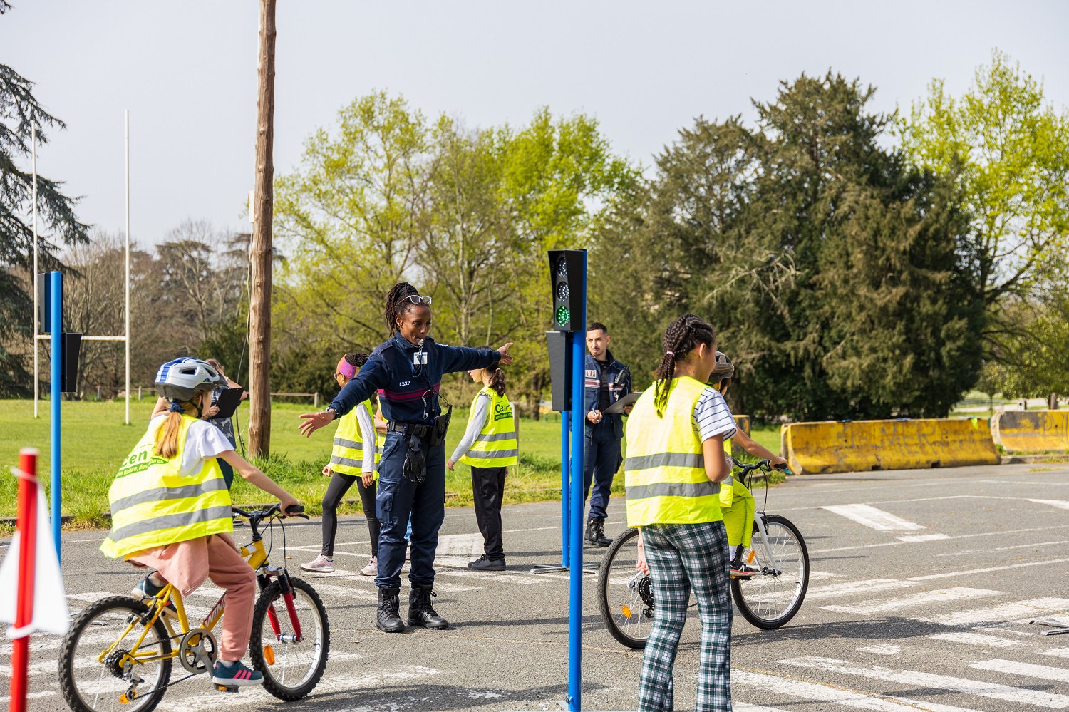 piste de sécurité routière