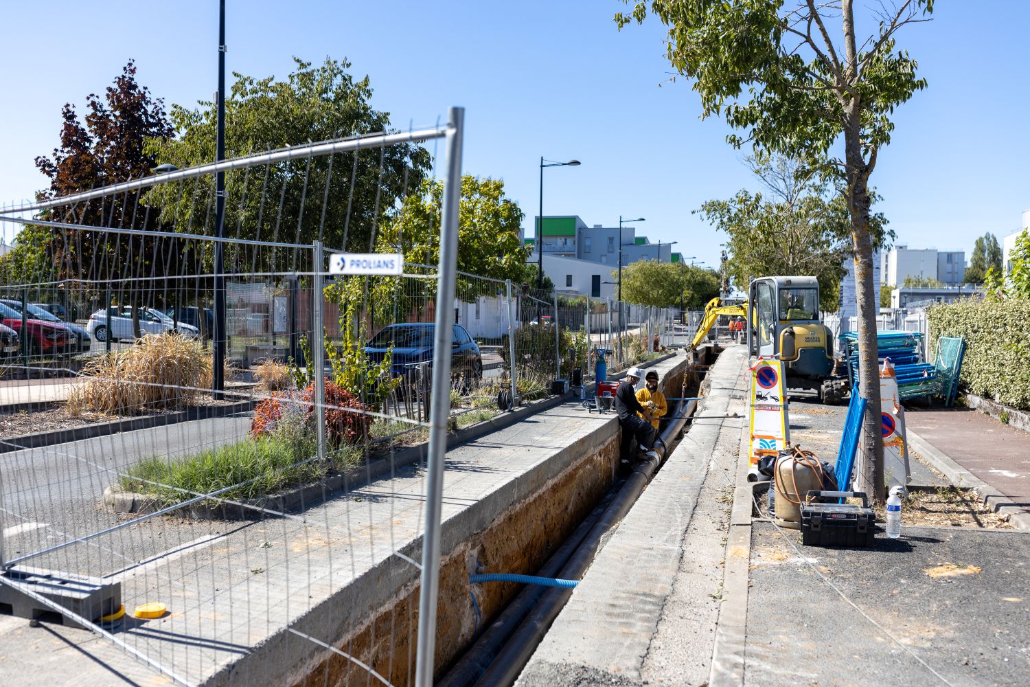 rénovation du réseau rue du 8 mai 1945